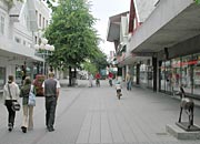 great car-free shopping areas
