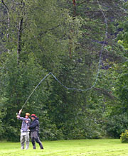 learning fly fishing