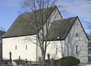 the church in Kinsarvik