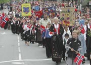 a school childrens parade
