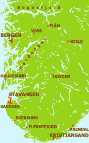 map of the region