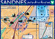 Sandnes Guide maps