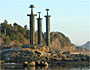 the three swords monument in Stavanger