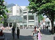 the culture house and square outside